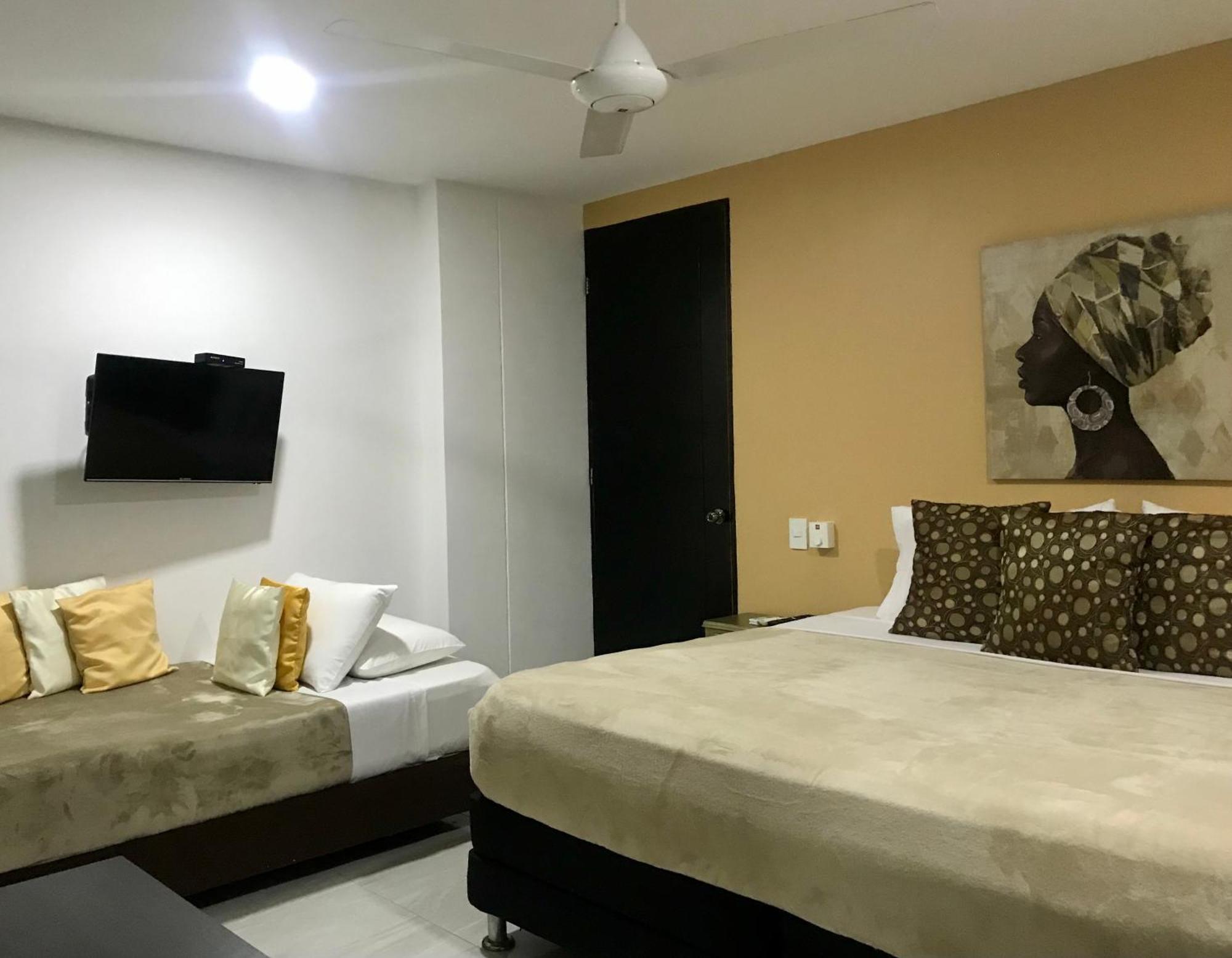 Makena La Boquilla Beach Hostel Cartagena Oda fotoğraf